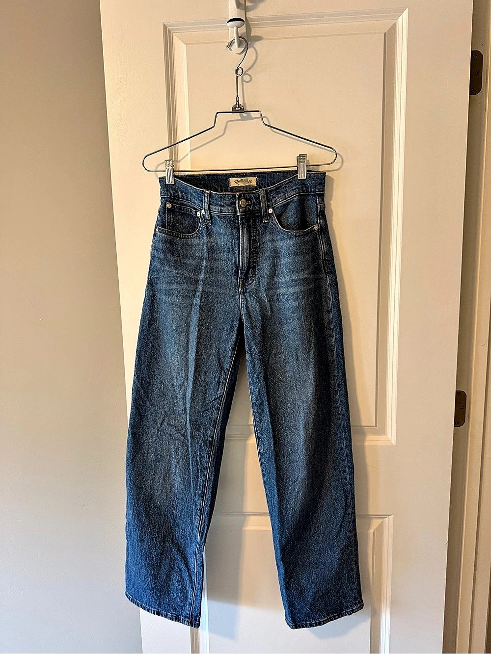Madewell The Perfect Vintage Wide-Leg Jean Jeans Blue Size 26
